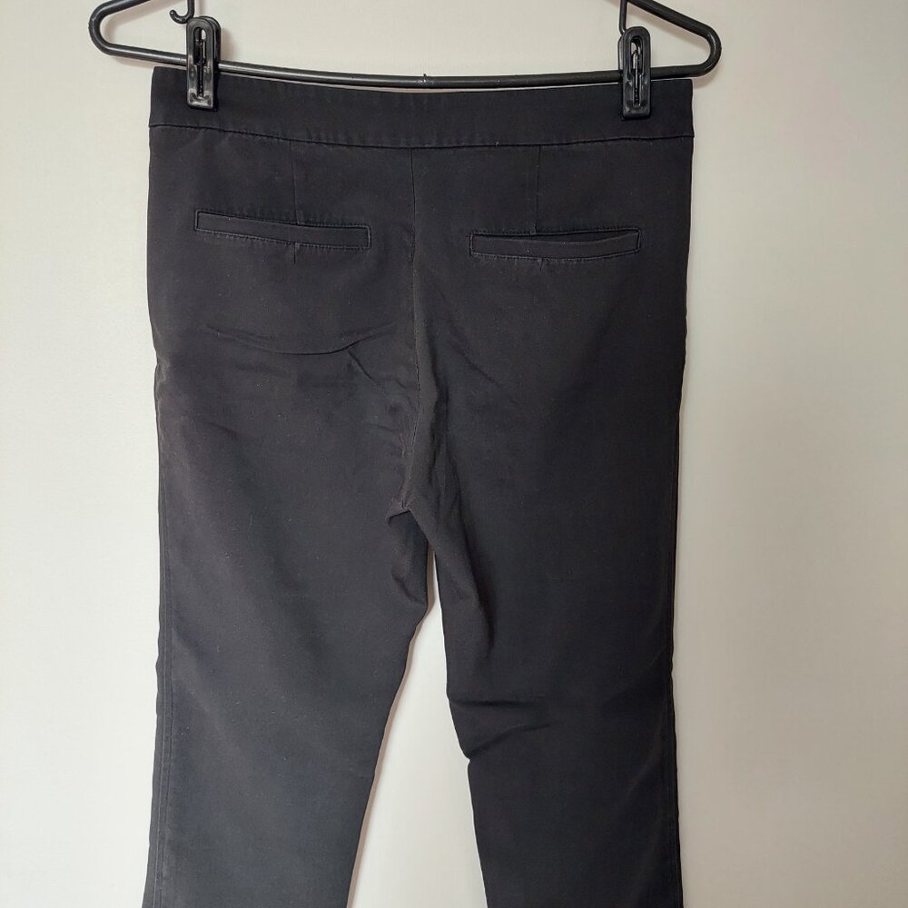 Abercrombic & Fitch Women's Stretchy Skinny Black Pants, Size 2 - Picture 3 of 8